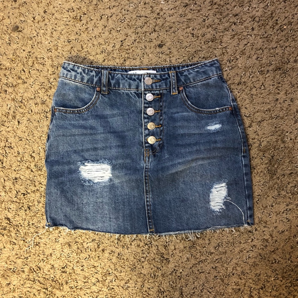 denim skirt